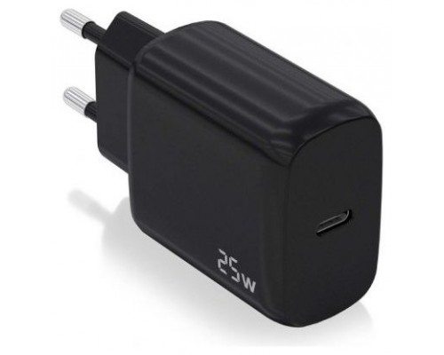 CARGADOR AISENS USB-C PD3.0 1 PUERTO 1XUSB-C 25W NEGRO