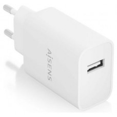 CARGADOR AISENS USB 10W ALTA EFICIENCIA 5V/2A BLANCO