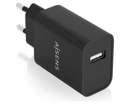 CARGADOR AISENS USB 10W ALTA EFICIENCIA 5V/2A NEGRO