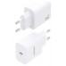 CARGADOR AISENS GAN 20W 1XUSB-C PD3.0 BLANCO