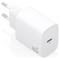 CARGADOR AISENS GAN 30W 1XUSB-C PD3.0 BLANCO