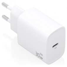 CARGADOR AISENS GAN 30W 1XUSB-C PD3.0 BLANCO