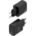 CARGADOR AISENS GAN 45W 1XUSB-C PD3.0 QC4.0 1XUSB-A QC3.0 NEGRO-DI1 CARGADOR AISENS GAN 45W 1XUSB-C PD3.0 QC4.0 1XUSB-A QC3.0 NEGRO