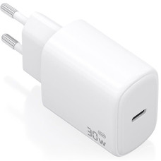 CARGADOR AISENS GAN 30W 1XUSB-C PD3.0 BLANCO