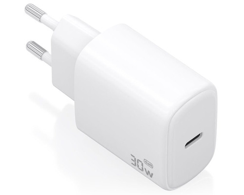CARGADOR AISENS GAN 30W 1XUSB-C PD3.0 BLANCO-DI3 CARGADOR AISENS GAN 30W 1XUSB-C PD3.0 BLANCO