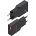 CARGADOR AISENS ULTRA DELGADO GaN 30W 1xUSB-C PD3.0 QC4.0 1xUSB-A QC3.0 NEGRO-DI3 CARGADOR AISENS ULTRA DELGADO GaN 30W 1xUSB-C PD3.0 QC4.0 1xUSB-A QC3.0 NEGRO