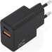 CARGADOR AISENS GaN 20W 1xUSB-C PD3.0 1xUSB-A QC3.0 NEGRO-DI2 CARGADOR AISENS GaN 20W 1xUSB-C PD3.0 1xUSB-A QC3.0 NEGRO