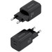 CARGADOR AISENS GaN 65W 2xUSB-C PD3.0 QC4.0 NEGRO