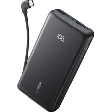 POWERBANK ANKER 20000 MAH 22.5W CON CABLE USB-C INTEGRADO-DI25 POWERBANK ANKER 20000 MAH 22.5W CON CABLE USB-C INTEGRADO