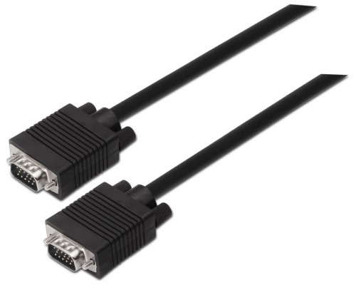 Aisens Cable SVGA HDB15/M-HDB 15/M negro 1.8m