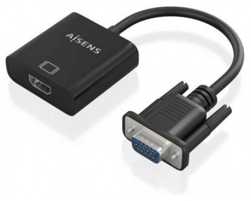 CABLE CONVERSOR AISENS SVGA/M+JACK 3.5/H+USB MICROB/H A HDMI A/H 20CM