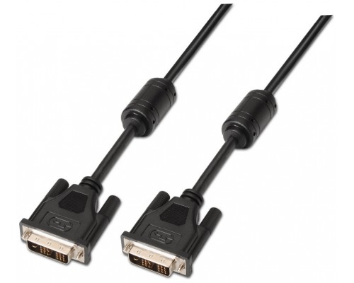 CABLE AISENS DVI SINGLE LINK 18+1 CON FERRITA M/M NEGRO 1.8M