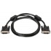 CABLE AISENS DVI DUAL LINK 24+1 CON FERRITA M/M NEGRO 1.8M