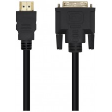 CABLE DVI A HDMI DVI18+1/M-HDMI A/M NEGRO 3.0M