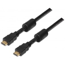 CABLE HDMI AISENS ALTA VELOCIDAD CON FERRITA A/M-A/M NEGRO 10M