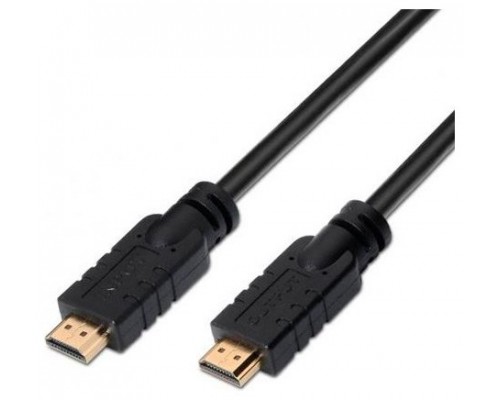 CABLE HDMI AISENS ALTA VELOCIDAD CON REPETIDOR A/M-A/M NEGRO 15M