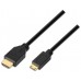 CABLE HDMI AISENS A MINI HDMI ALTA VELOCIDAD A/M-C/M NEGRO 1.8M