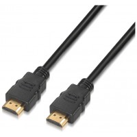 CABLE HDMI AISENS V2.0 PREMIUM 4K60HZ 18GBPS A/M-A/M NEGRO 0.5M