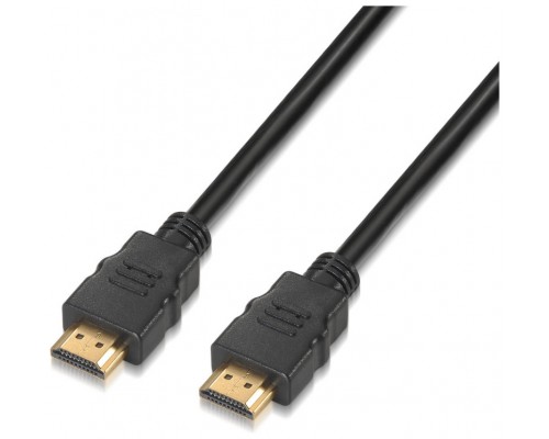 CABLE HDMI AISENS V2.0 PREMIUM 4K60HZ 18GBPS A/M-A/M NEGRO 0.5M