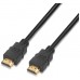 CABLE HDMI AISENS V2.0 PREMIUM 4K60HZ 18GBPS A/M-A/M NEGRO 0.5M