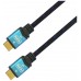 CABLE HDMI AISENS V2.0 PREMIUM 4K60HZ 18GBPS A/M-A/M 2.0M NEGRO AZUL