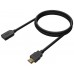 CABLE HDMI AISENS V2.0 PROLONGADOR PREMIUM 4K60HZ A/M-A/H 1.0M