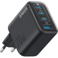 CARGADOR DE PARED ANKER ZOLO 70W 4 PUERTOS PD 3.0