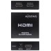 AISENS HDMI DUPLICADOR 4K30HZ 1x2 CON ALIMENTACIÃ?N NEGRO