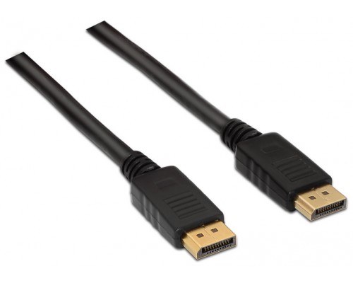 Aisens Cable DP V1.2 4K@60hz DP/M-DP/M negro 2.0m