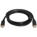 Aisens Cable DP V1.2 4K@60hz DP/M-DP/M negro 2.0m