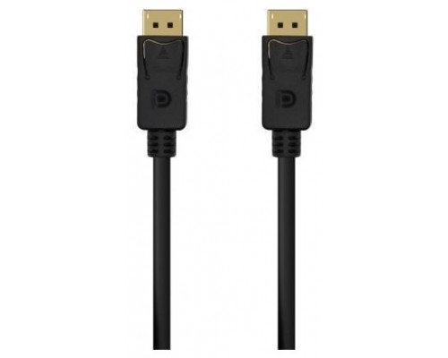 CABLE AISENS DISPLAYPORT V1.2 4K60HZ DP/M-DP/M NEGRO 0.5M