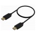 CABLE AISENS DISPLAYPORT V1.2 CCS 4K@60HZ M/M NEGRO 0.5M