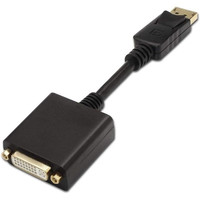 CONVERSOR AISENS DISPLAYPORT A DVI SINGLE LINK DP/M-DVI/H 15CM-4DI CONVERSOR AISENS DISPLAYPORT A DVI SINGLE LINK DP/M-DVI/H 15CM