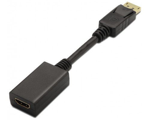 Aisens Conversor DISPLAYPORT/M-HDMI A/H negro 15cm