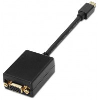 CONVERSOR AISENS MINI DISPLAYPORT A SVGA MDP/M-SVGA/H NEGRO 15CM