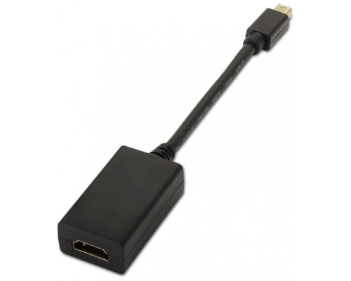 CONVERSOR AISENS MINI DISPLAYPORT A HDMI MDP/M-HDMI A/H NEGRO 15CM