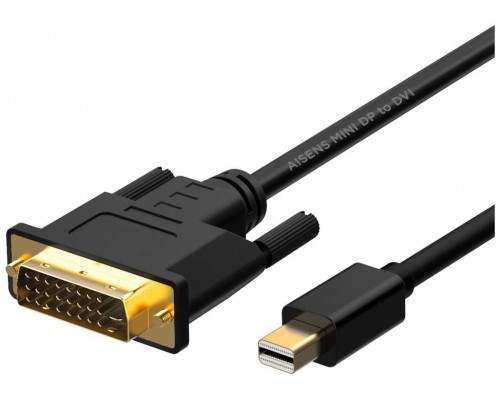 CABLE CONVERSOR AISENS MINI DISPLAYPORT A DVI NEGRO 2.0M