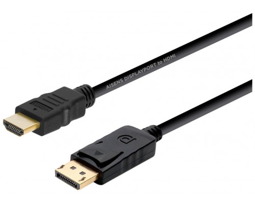 Aisens Cable Conversor Displayport/M-HDMI/M, 2.0m