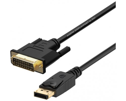 CABLE CONVERSOR AISENS DISPLAYPORT A DVI DP/M-DVI/M NEGRO 2.0M