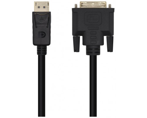 CABLE CONVERSOR AISENS DISPLAYPORT A DVI DP/M-DVI/M NEGRO 3.0M