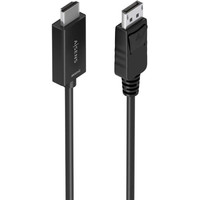 CABLE CONVERSOR AISENS DISPLAYPORT/M A HDMI/M 4K@60HZ NEGRO 1.0M-6DI CABLE CONVERSOR AISENS DISPLAYPORT/M A HDMI/M 4K@60HZ NEGRO 1.0M