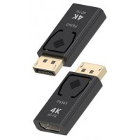 CONVERSOR AISENS DISPLAYPORT A HDMI 4K@60HZ DP/M-HDMI/H NEGRO