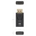 CONVERSOR AISENS DISPLAYPORT A HDMI 4K@60HZ DP/M-HDMI/H NEGRO