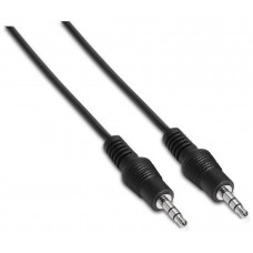 CABLE AUDIO AISENS ESTEREO JACK 3.5 M-JACK 3.5 M NEGRO 10M