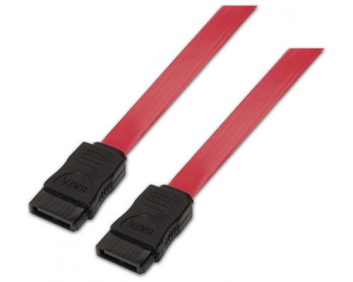 CABLE AISENS SATA III DATOS 6G DATOS ROJO 0.5M