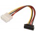 CABLE AISENS SATA ALIMENTACIÃ?N ACODADO MOLEX 4PIN M-SATA/H 16CM