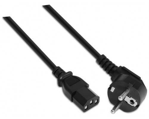 CABLE AISENS ALIMENTACIÃ?N CPU CEE7/M-C13/H NEGRO 3.0M