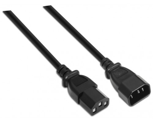 CABLE AISENS ALIMENTACIÃ?N CPU C13/H-C14/M NEGRO 1.5M