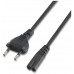 CABLE ALIMENTACION AISENS FORMA 8 CEE7 16 M-C7 H NEGRO 1.5M