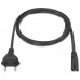 CABLE ALIMENTACION AISENS FORMA 8 CEE7 16 M-C7 H NEGRO 1.5M